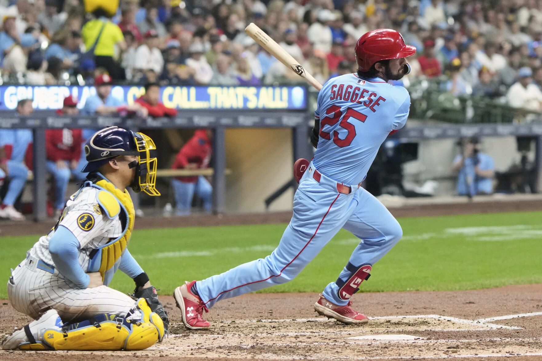 Cardinals Brewers Baseball